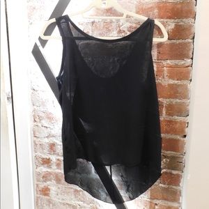 Sheer like black blouse